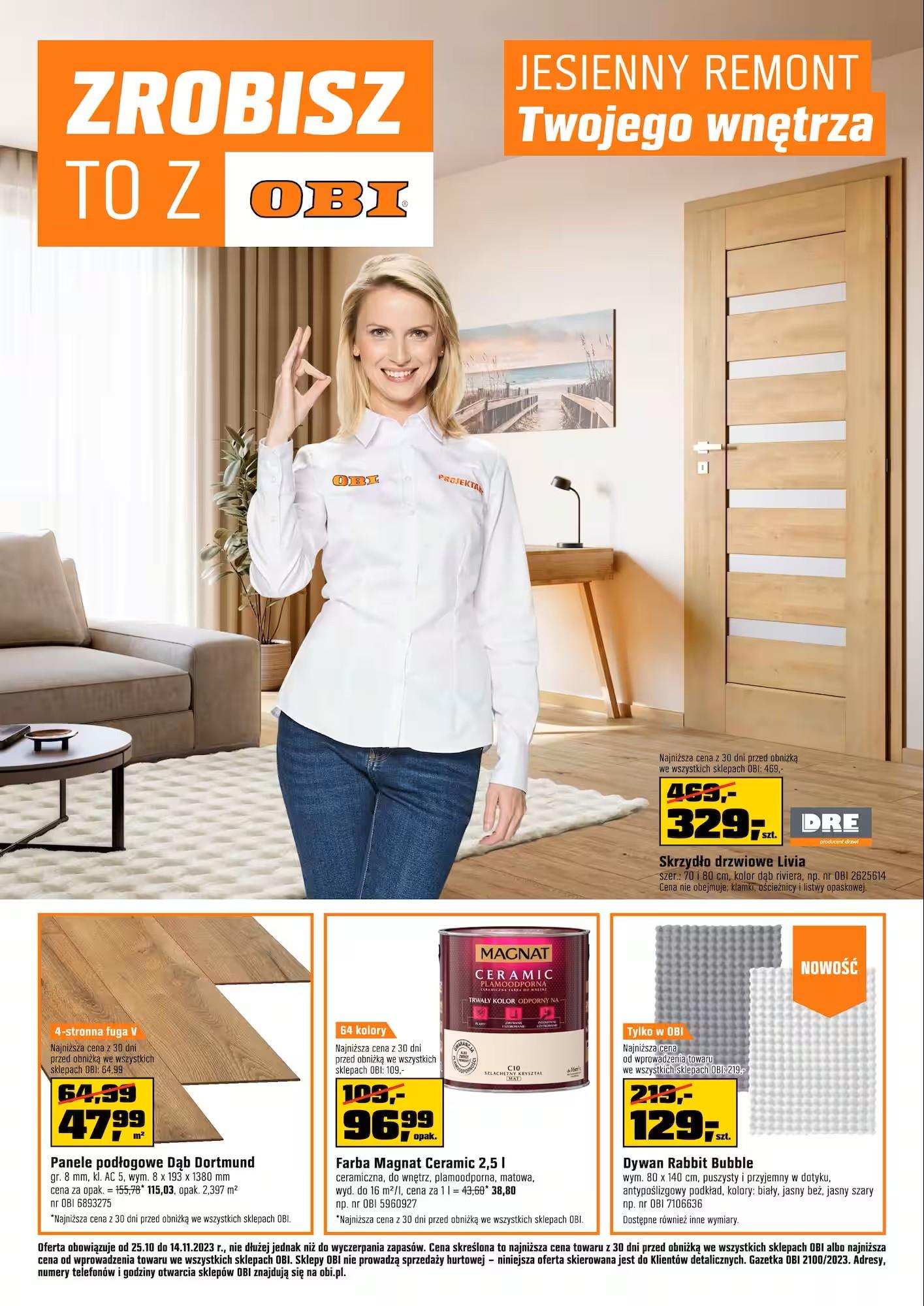 Gazetka promocyjna OBI str. 1