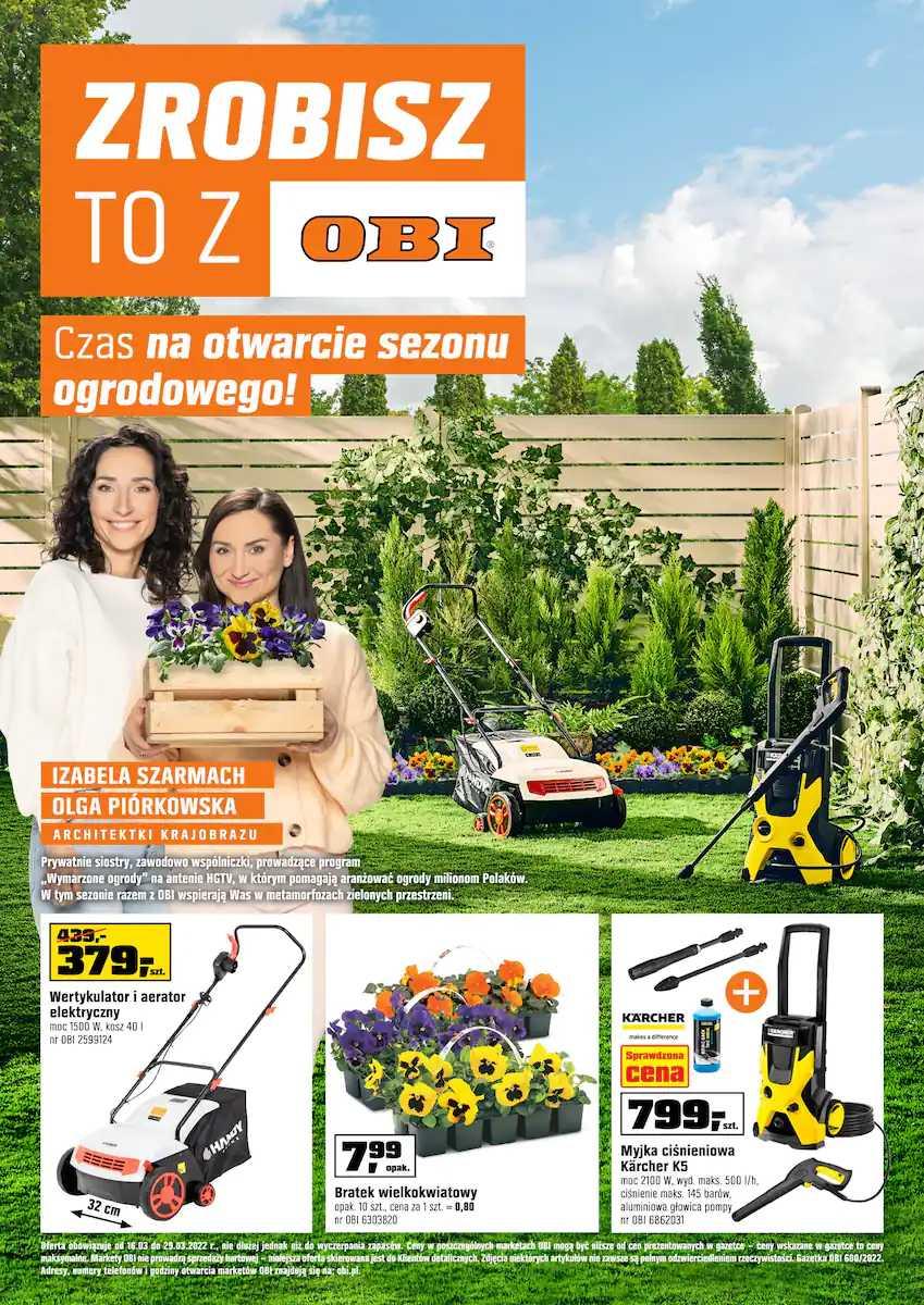 Gazetka promocyjna OBI str. 1
