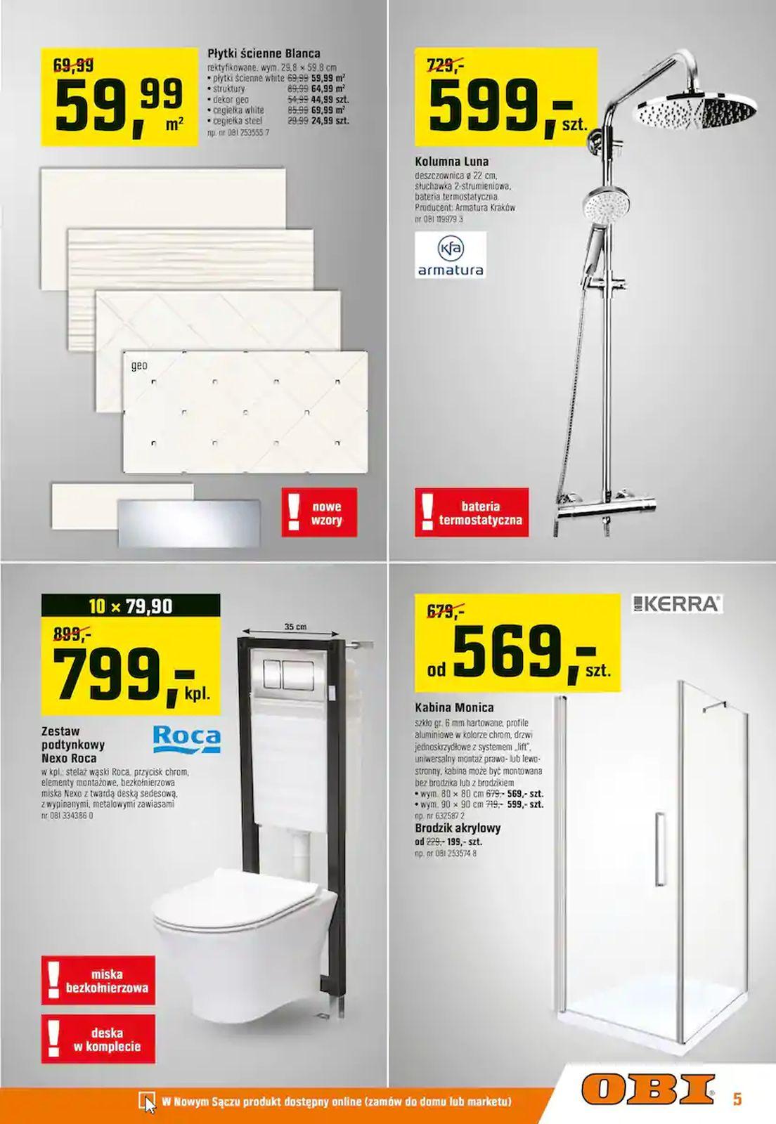 Gazetka promocyjna OBI str. 5