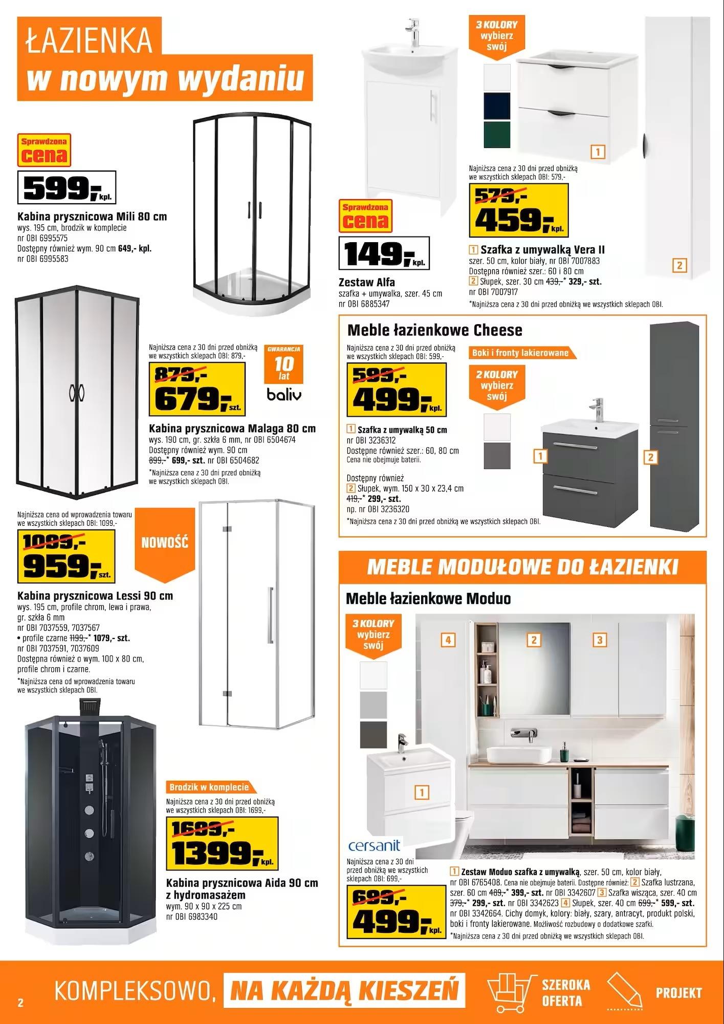 Gazetka promocyjna OBI str. 2