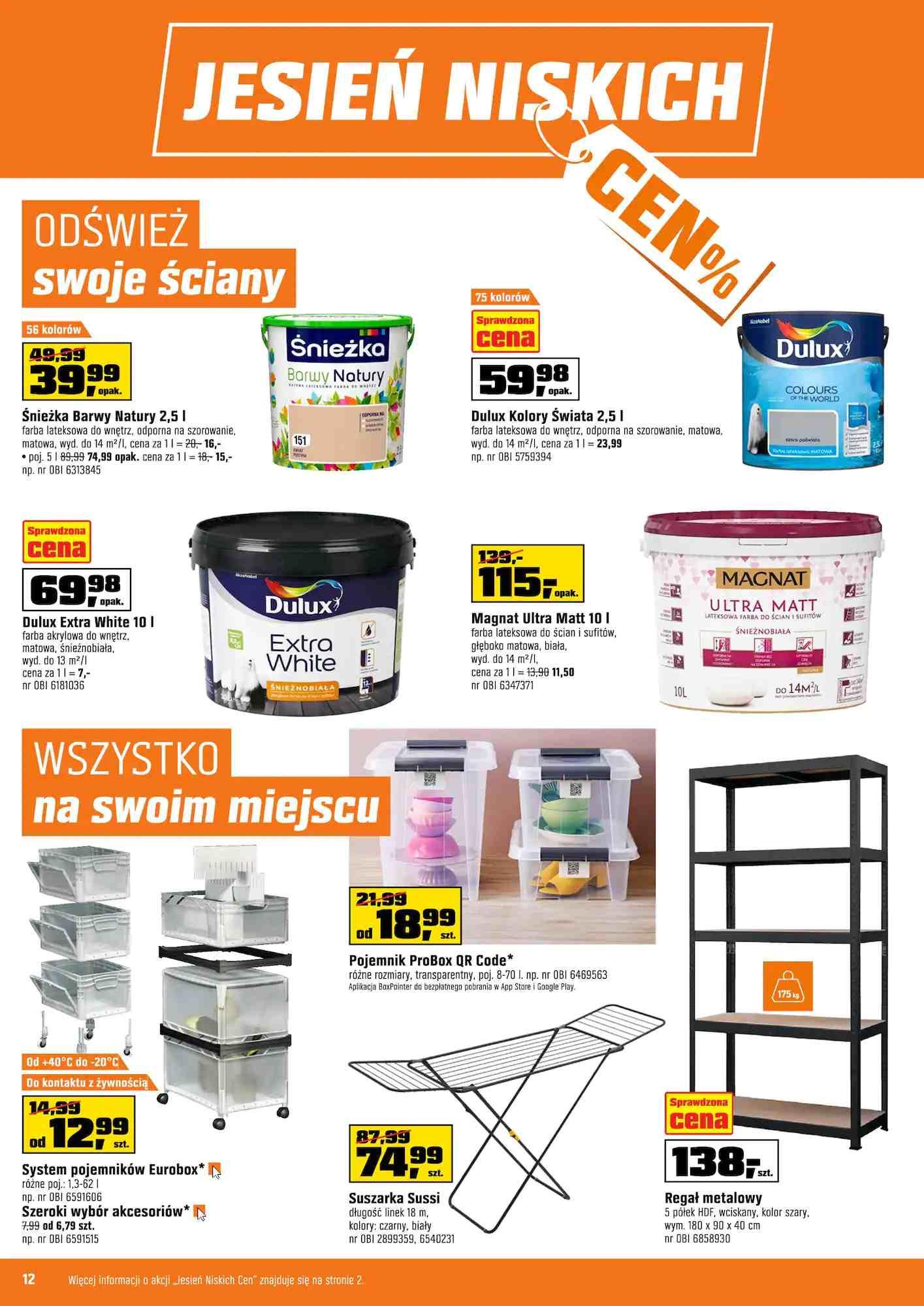 Gazetka promocyjna OBI str. 12