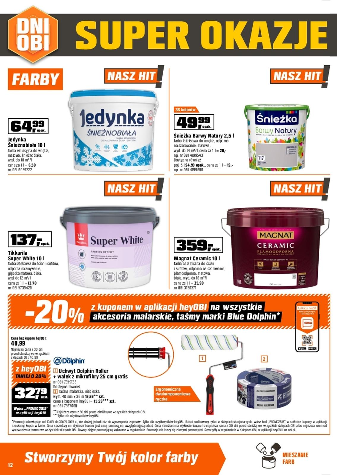 Gazetka promocyjna OBI str. 12