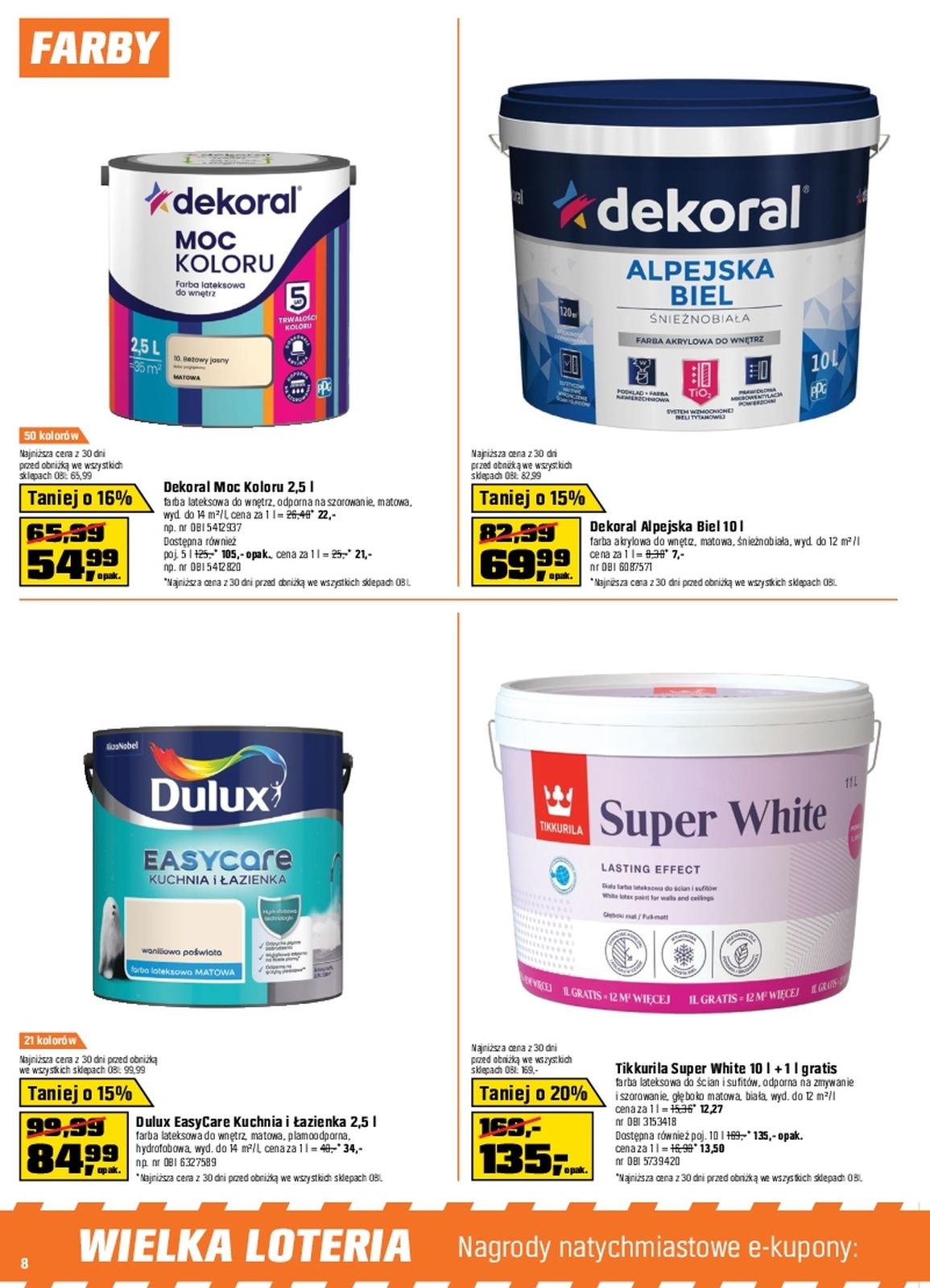 Gazetka promocyjna OBI str. 8