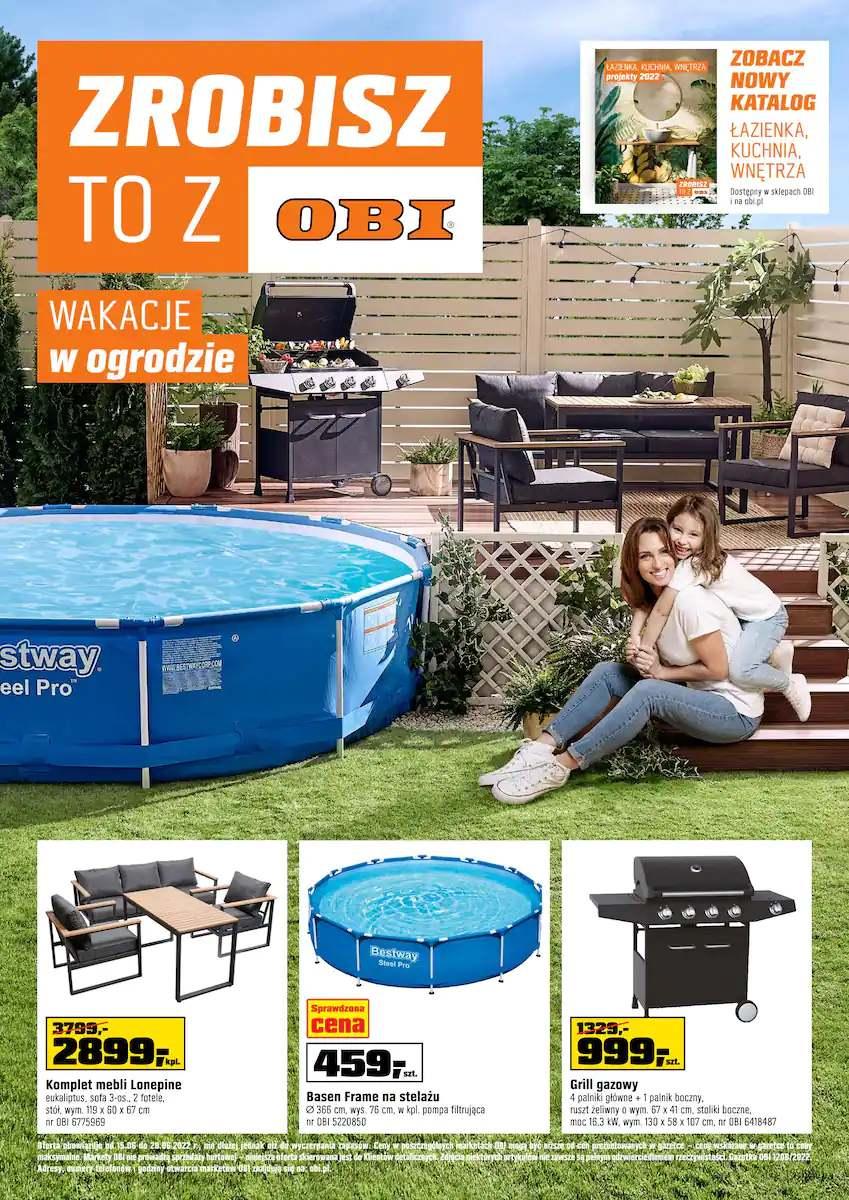 Gazetka promocyjna OBI str. 1