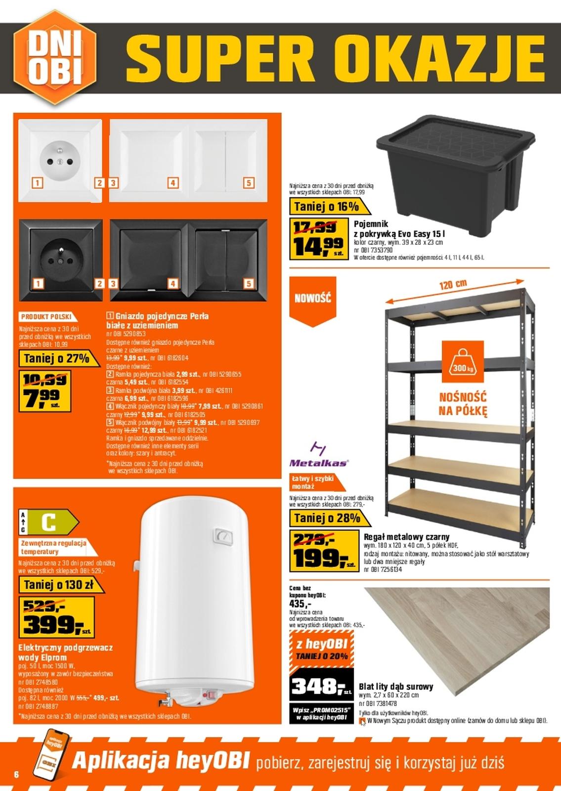 Gazetka promocyjna OBI str. 6