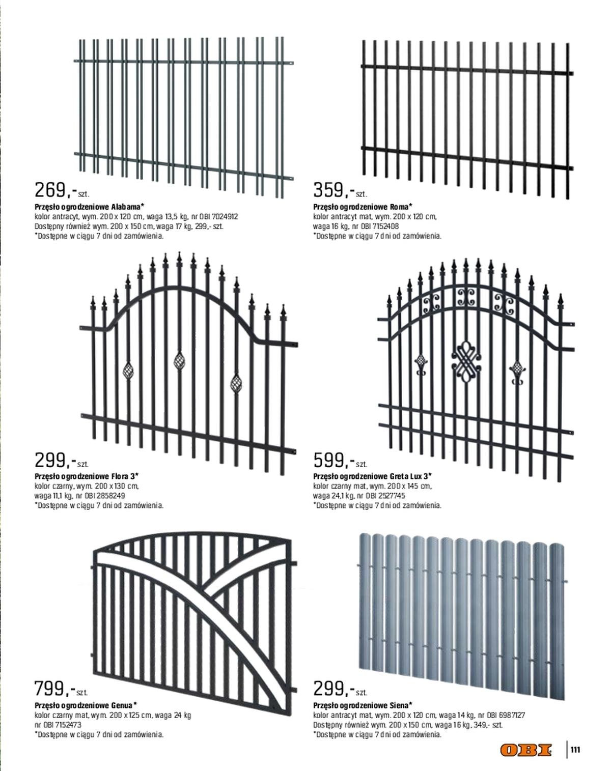 Gazetka promocyjna OBI str. 111